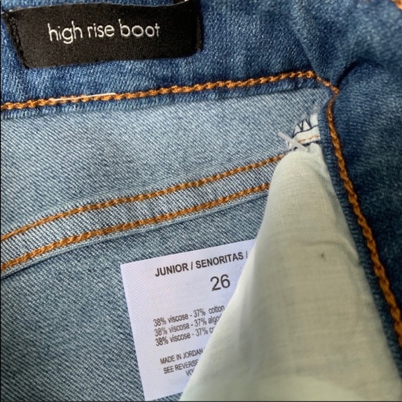 NWT ANTHRO ELLA MOSS High Rise Boot Cut Jeans Sz 26 - Picture 7 of 7